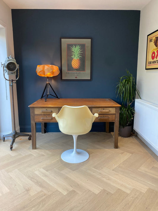 Crusader Teacher Desk - The Vintage Allure