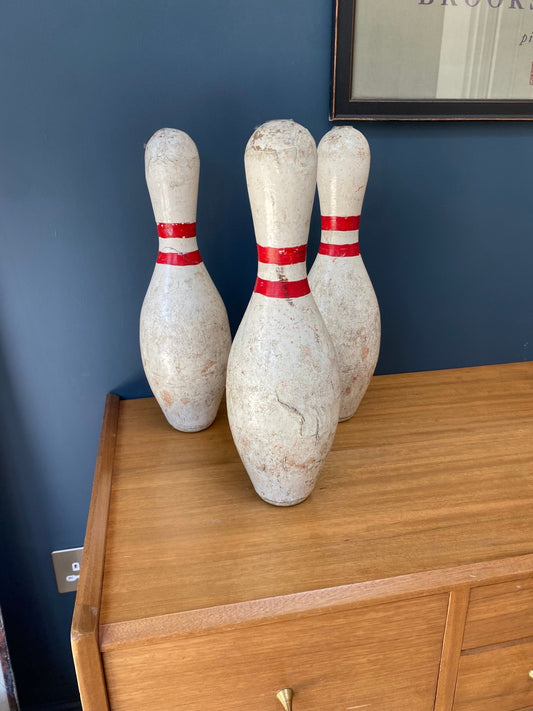 Vintage Bowling Pin Skittles - The Vintage Allure