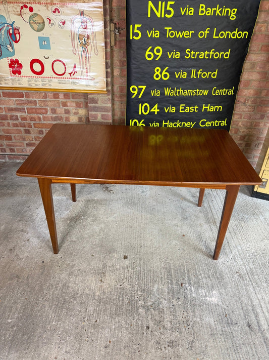 Vintage Danish Style Rounded Rectangle Dining Table - The Vintage Allure