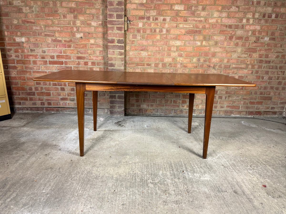 Vintage Danish Style Rounded Rectangle Dining Table - The Vintage Allure