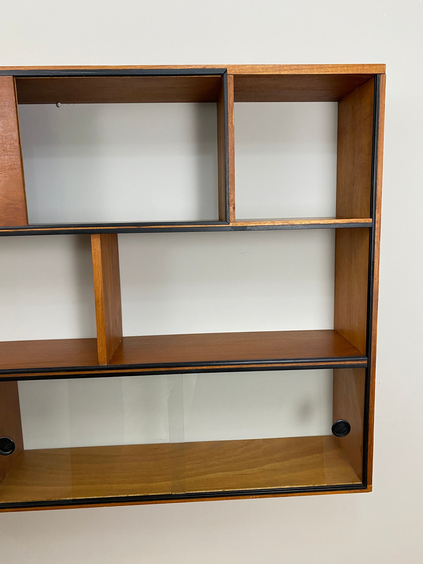 Mid-Century Modern Scandinavian Design Wall Shelving Unit