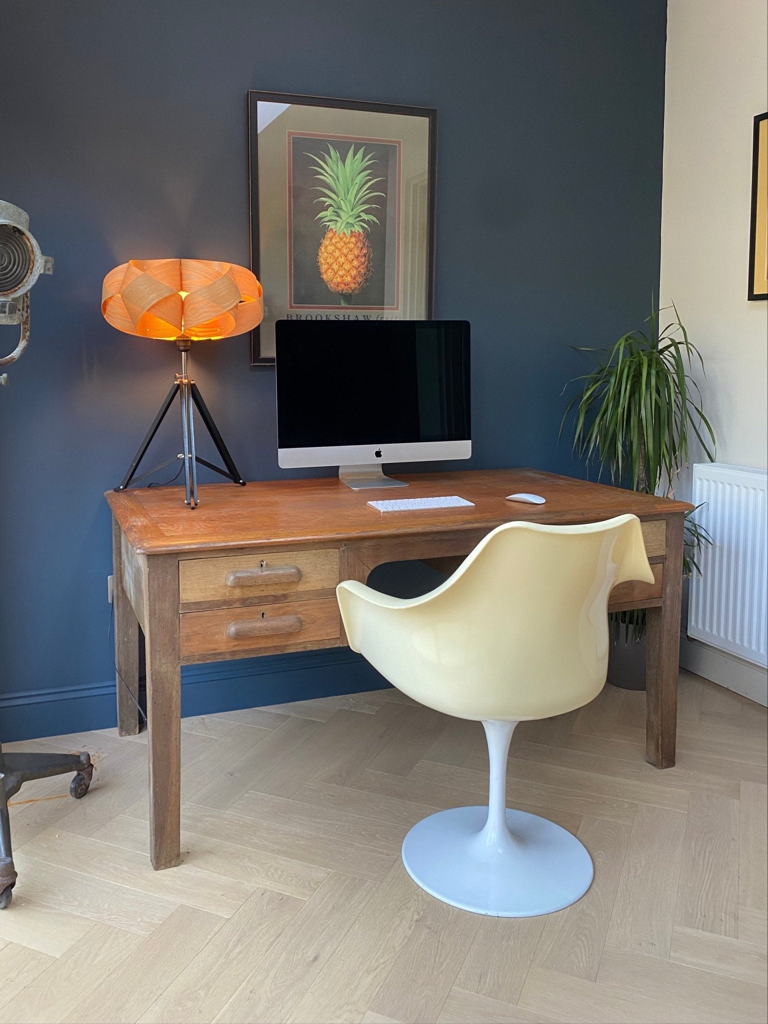 Crusader Teacher Desk - The Vintage Allure