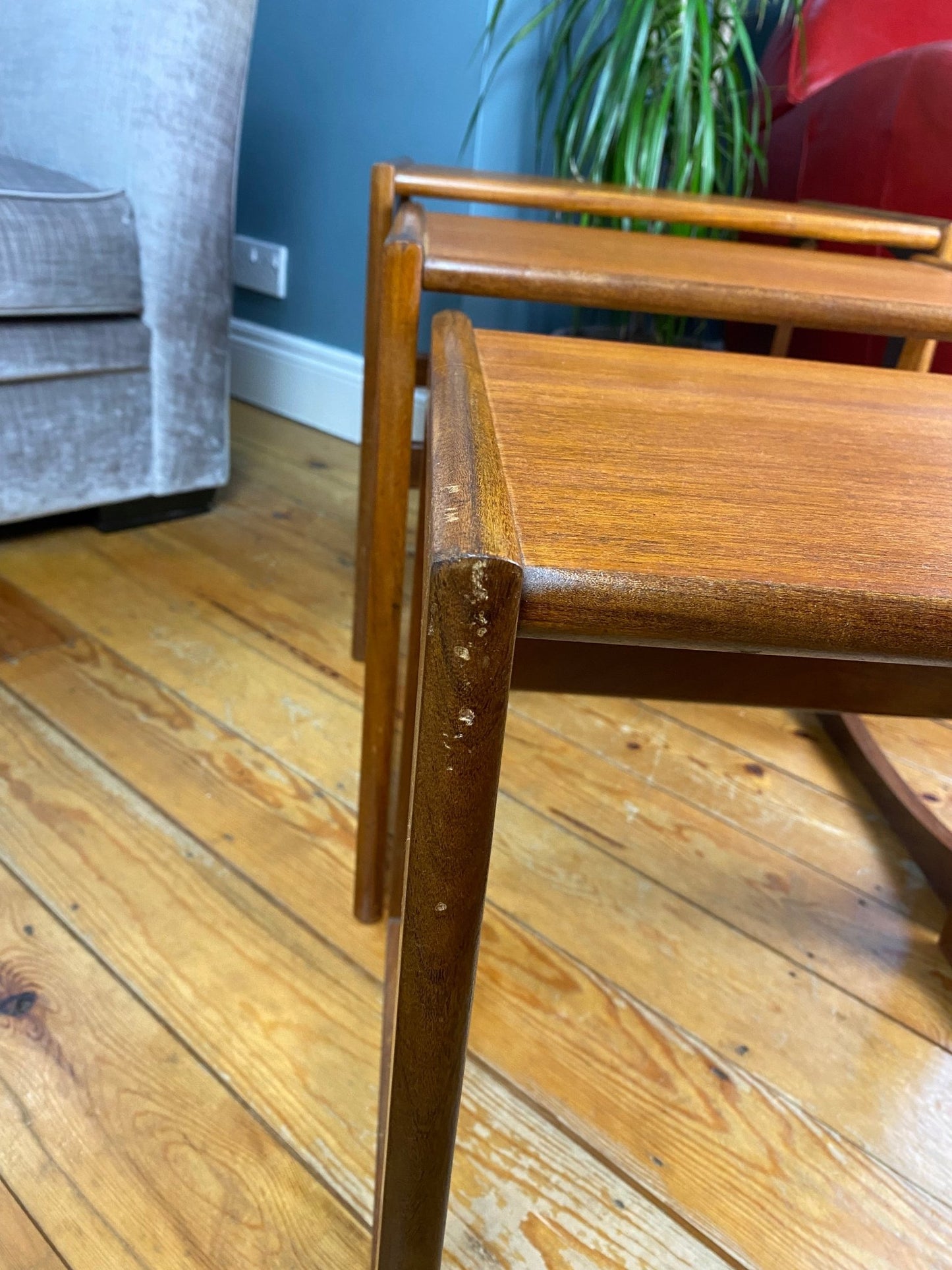 G - Plan Quadrille Teak Nest Of Tables - The Vintage Allure