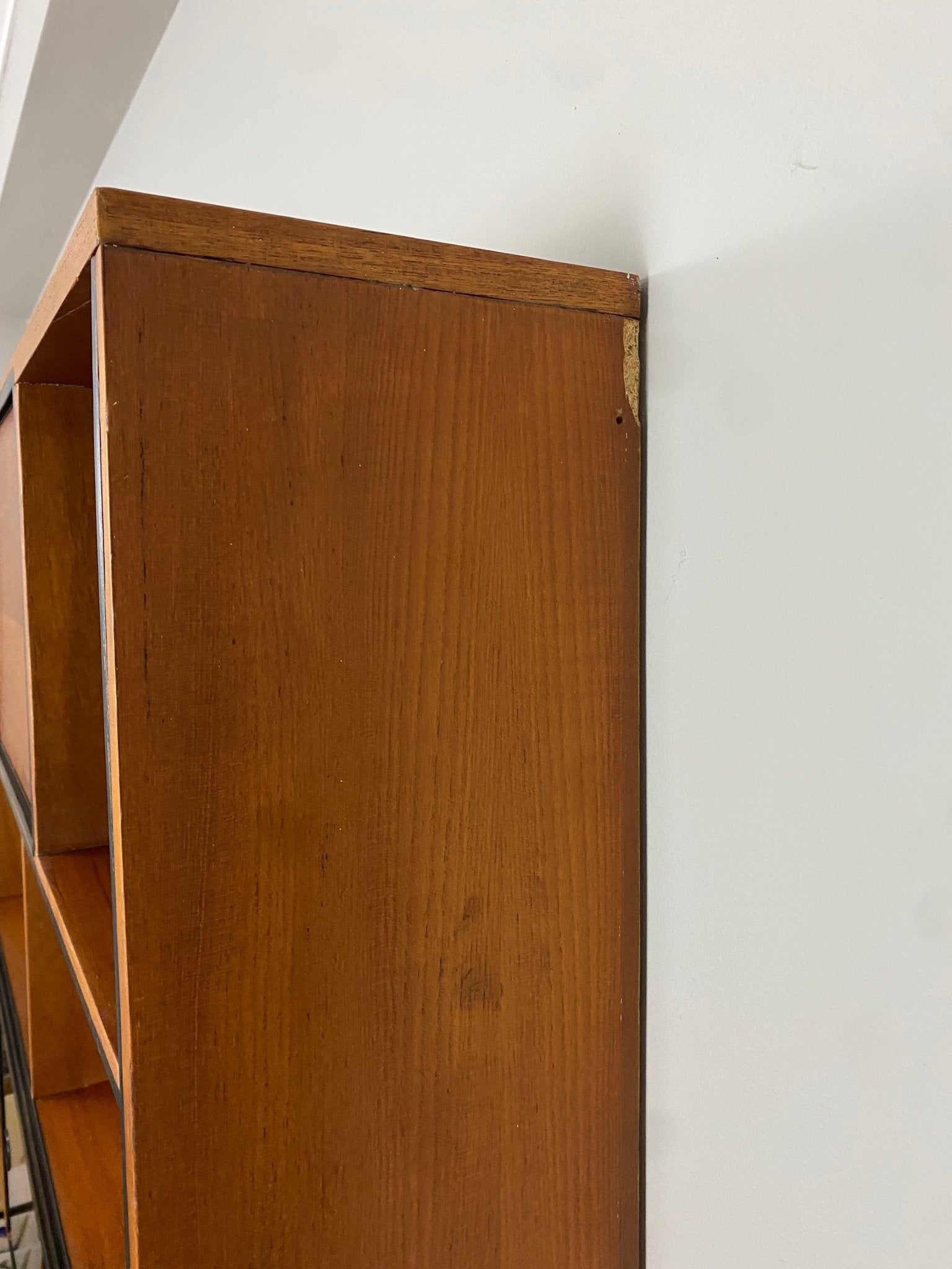 Mid - Century Modern Scandinavian Design Wall Shelving Unit - The Vintage Allure