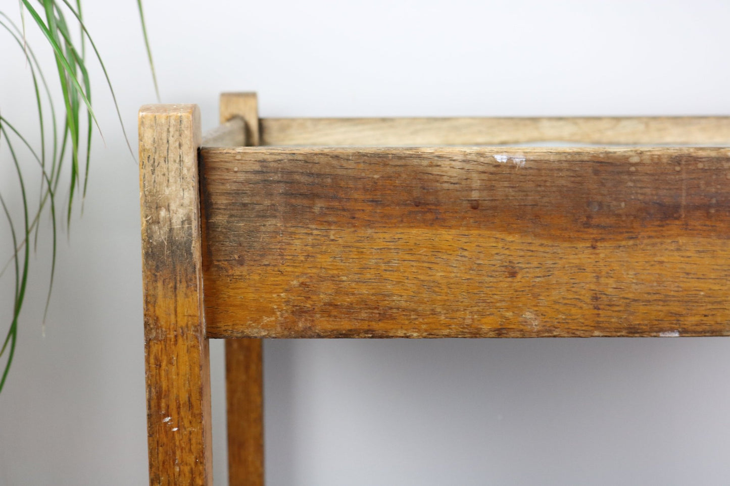 Original Vintage Oak Two Tier Drinks / Tea Trolley - The Vintage Allure