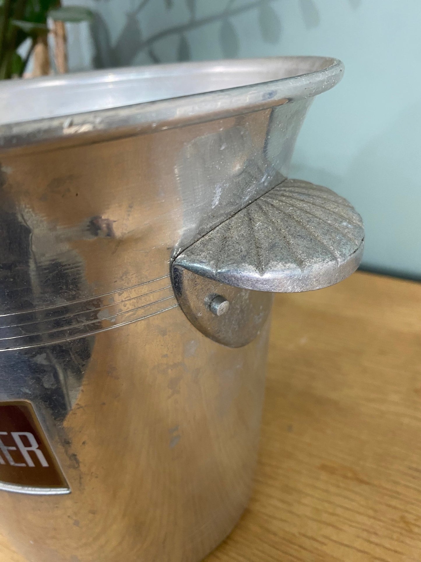 Vintage Champagne Ice Bucket Joseph Perrier Cooler Made in France - The Vintage Allure