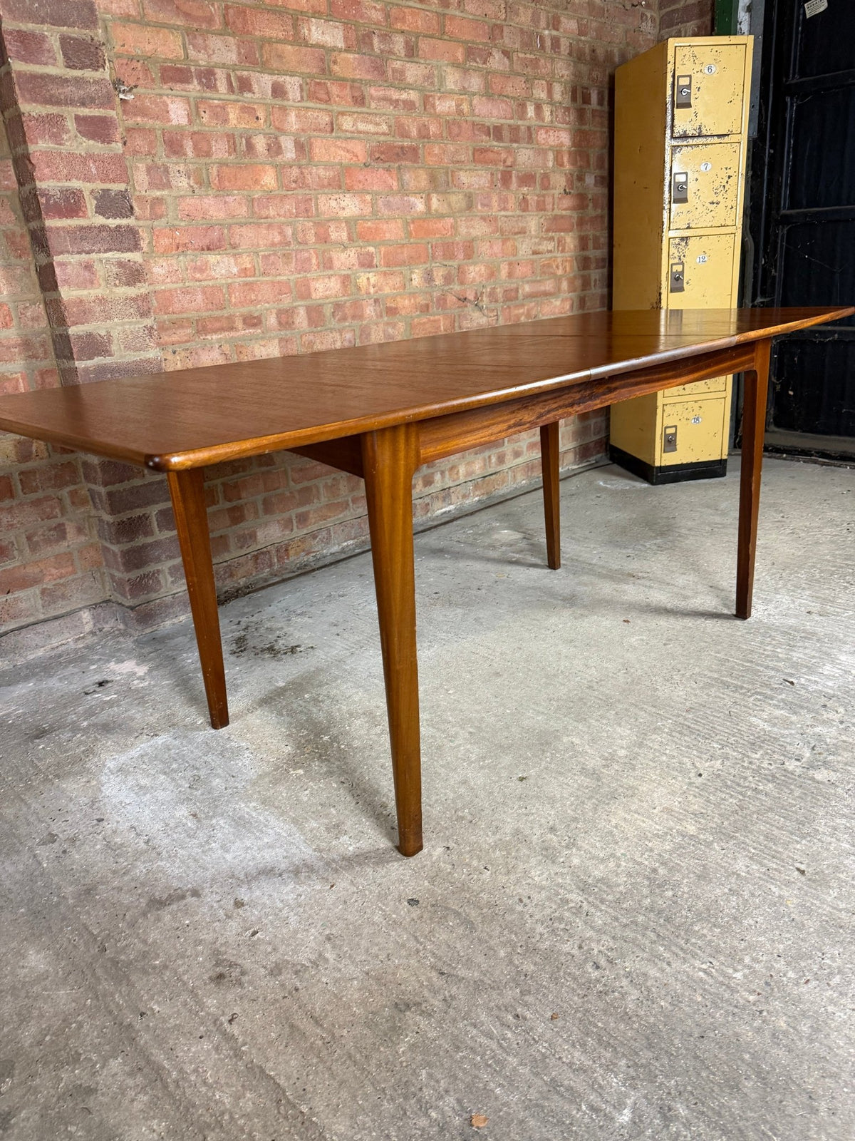 Vintage Danish Style Rounded Rectangle Dining Table - The Vintage Allure