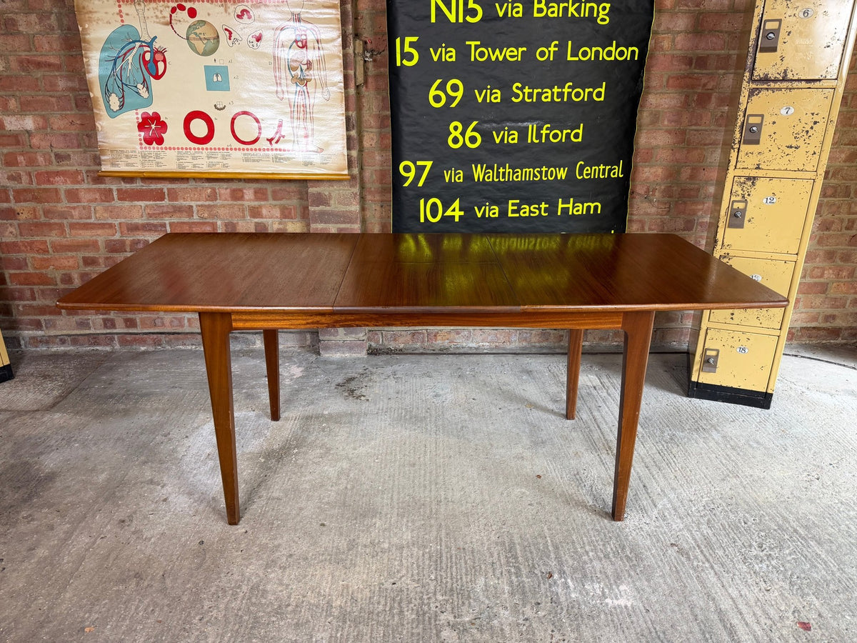 Vintage Danish Style Rounded Rectangle Dining Table - The Vintage Allure