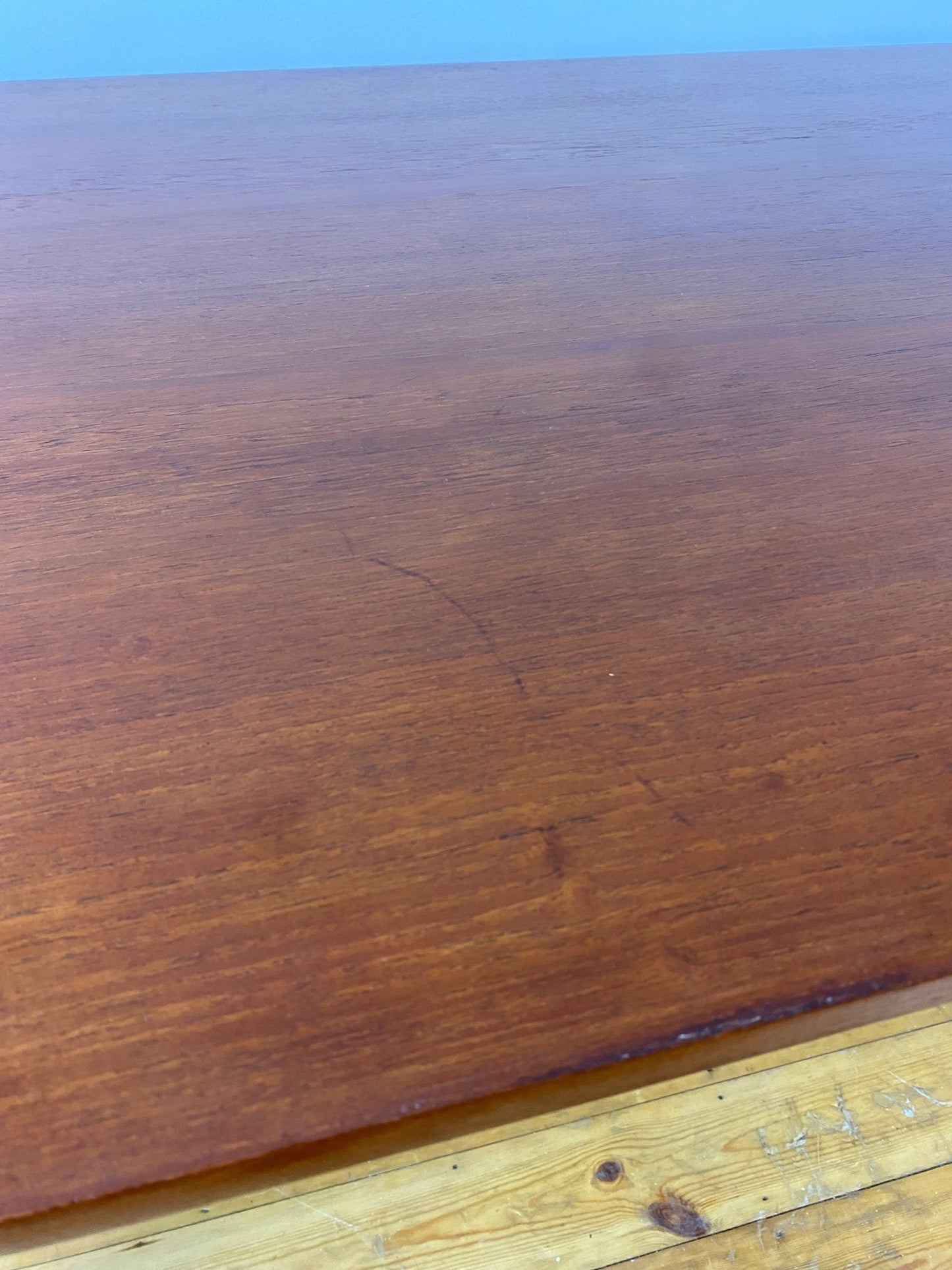 Vintage Danish Style Rounded Rectangle Dining Table - The Vintage Allure