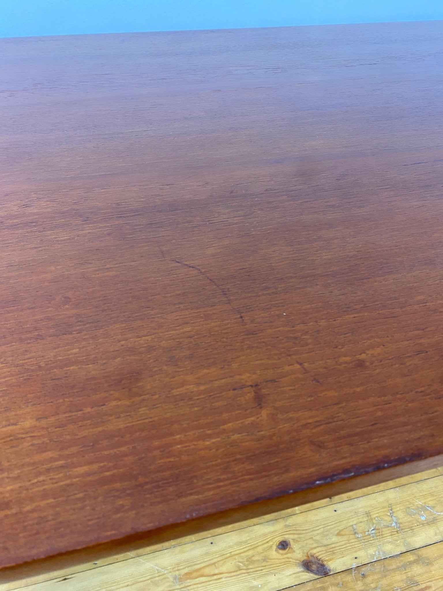 Vintage Danish Style Rounded Rectangle Dining Table - The Vintage Allure