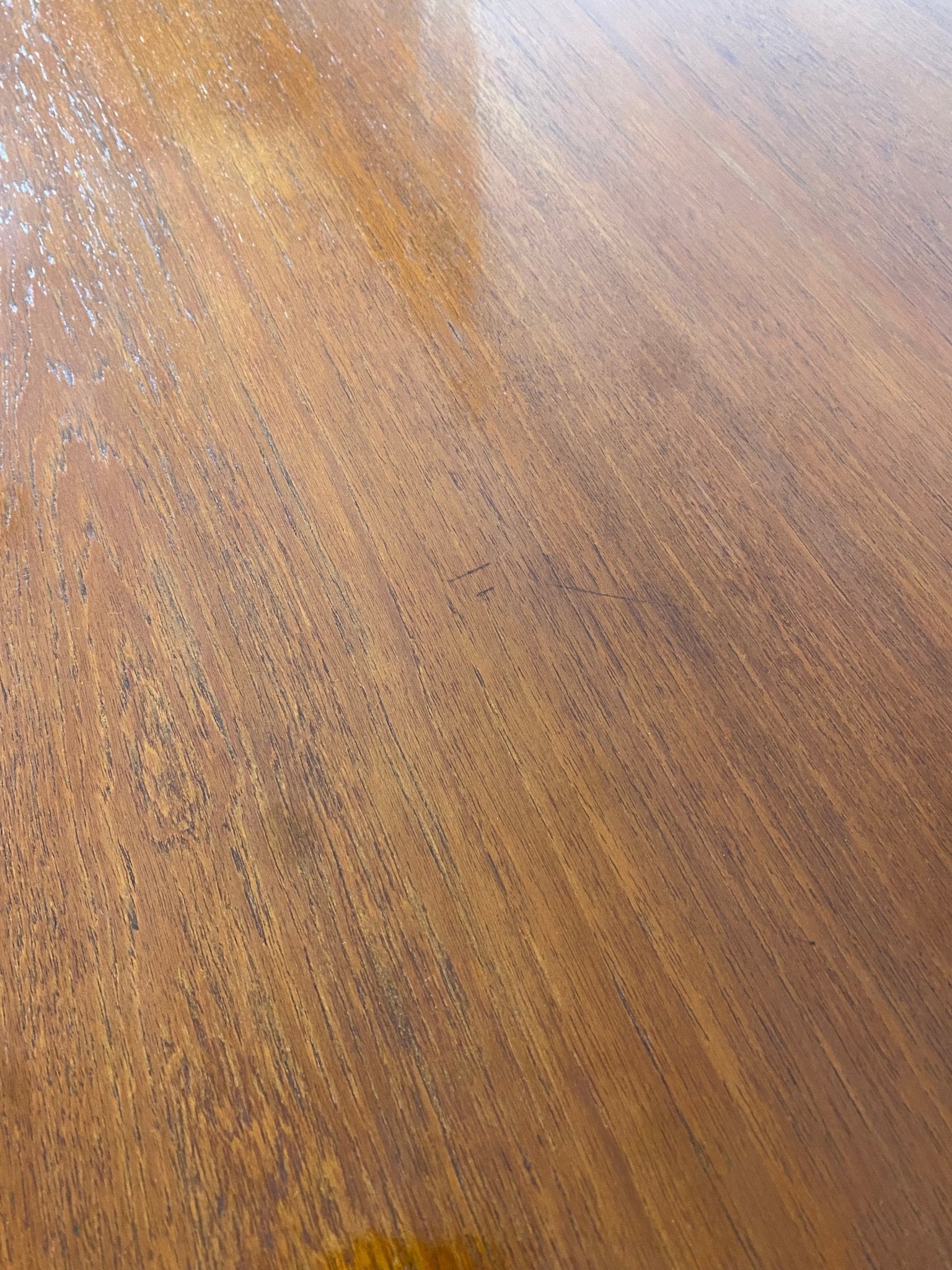 Vintage Danish Style Rounded Rectangle Dining Table - The Vintage Allure