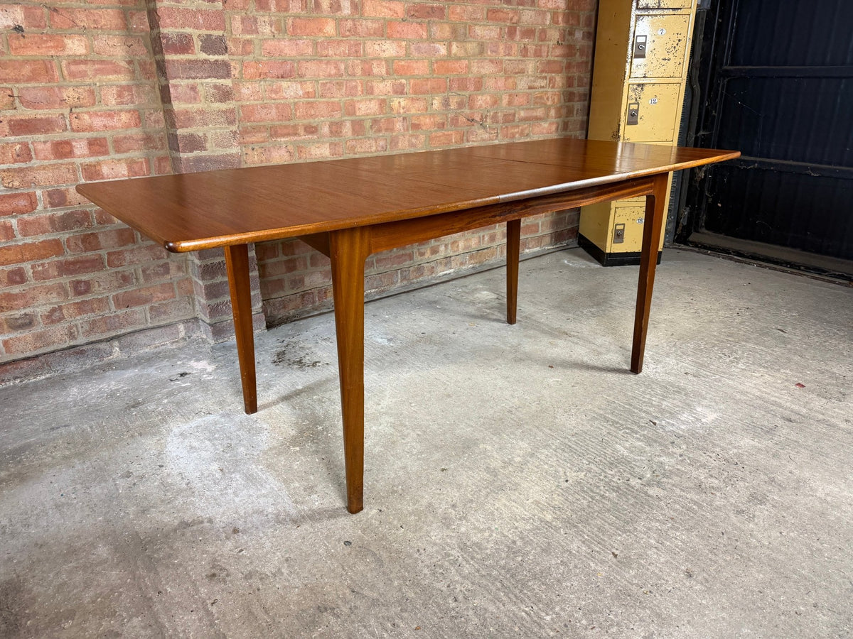 Vintage Danish Style Rounded Rectangle Dining Table - The Vintage Allure