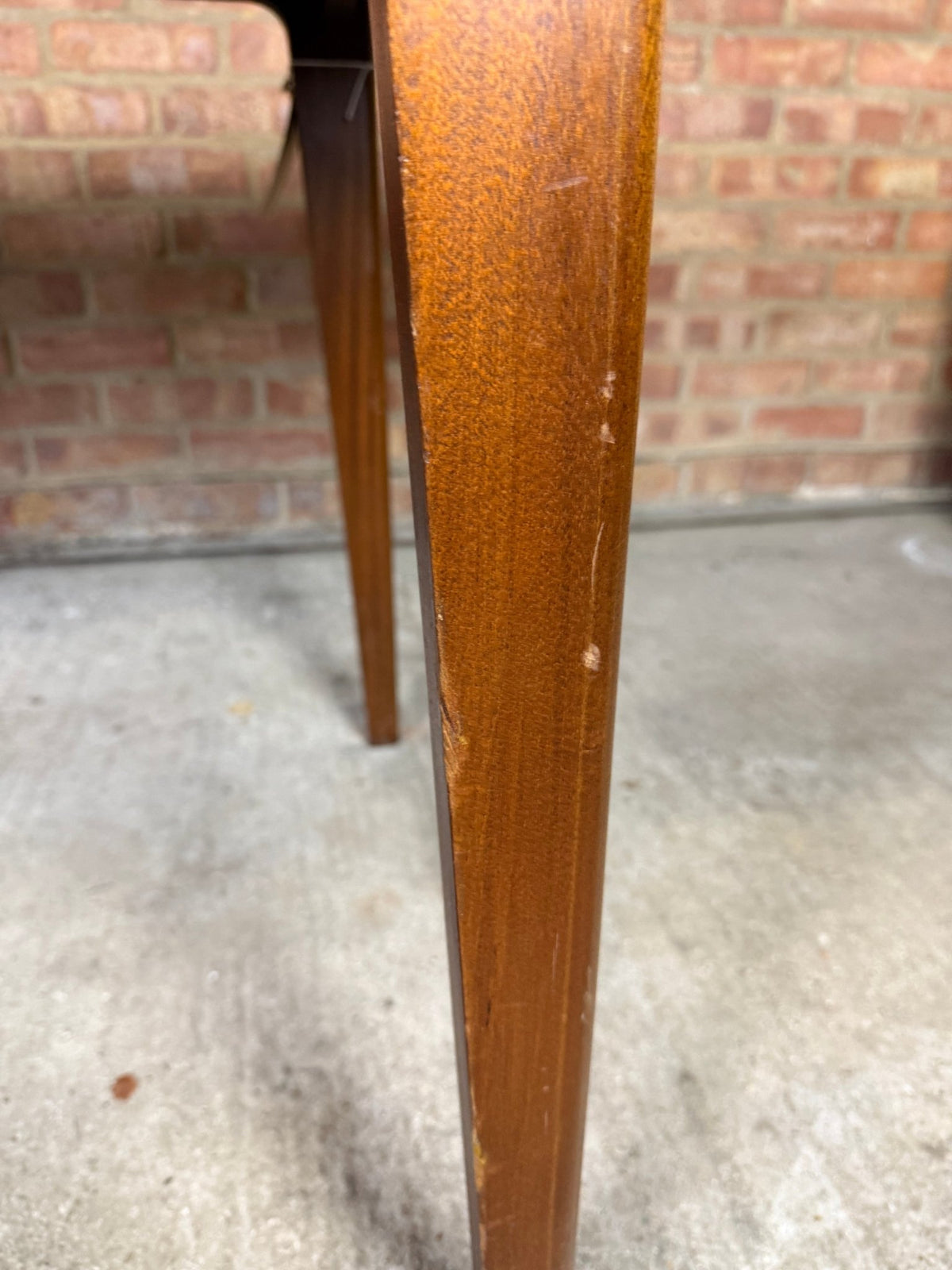 Vintage Danish Style Rounded Rectangle Dining Table - The Vintage Allure