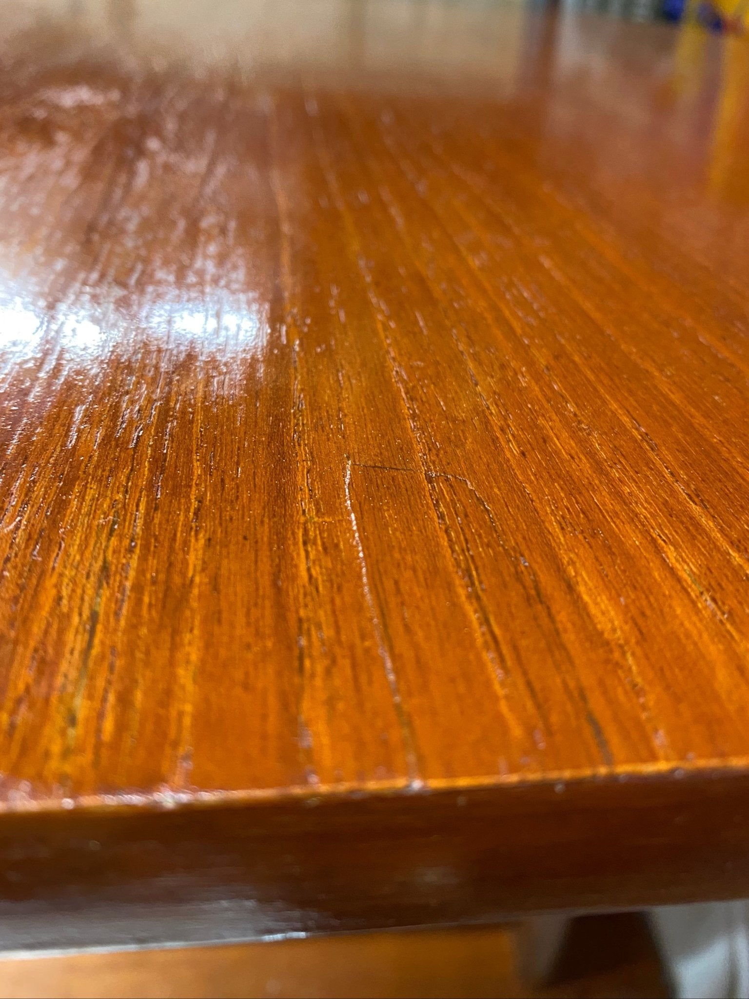 Vintage Danish Style Rounded Rectangle Dining Table - The Vintage Allure