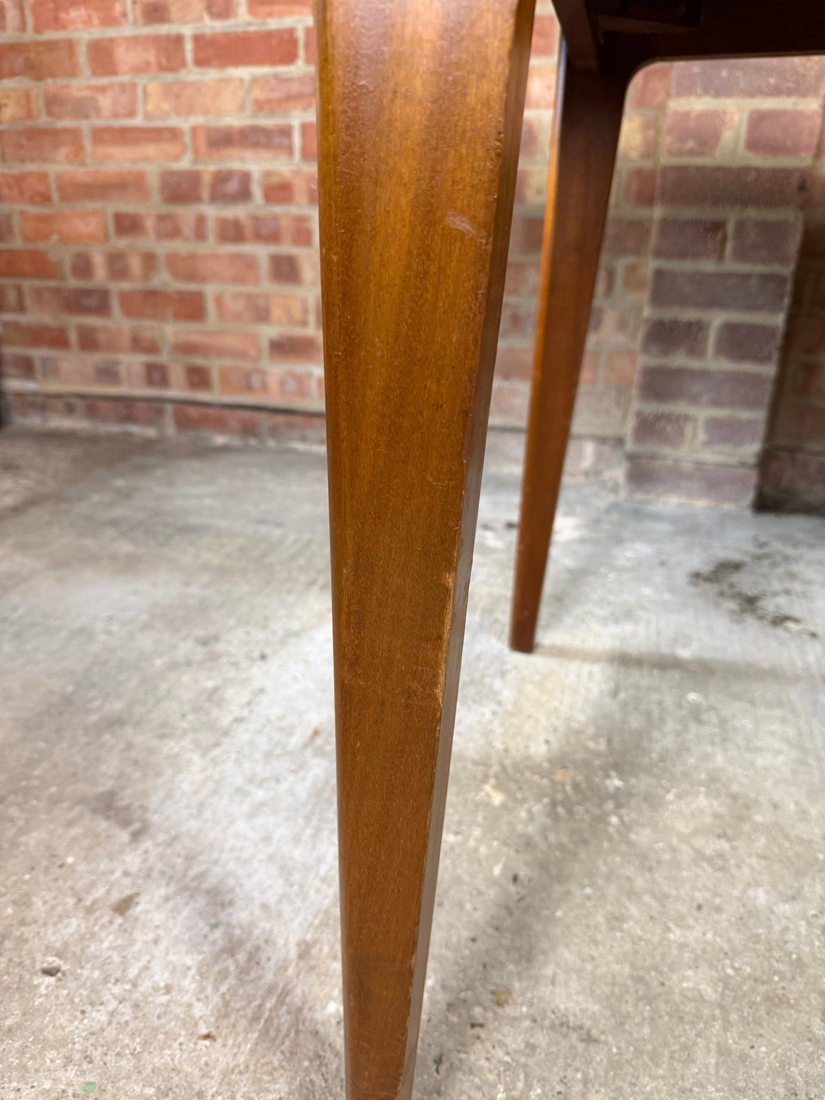 Vintage Danish Style Rounded Rectangle Dining Table - The Vintage Allure