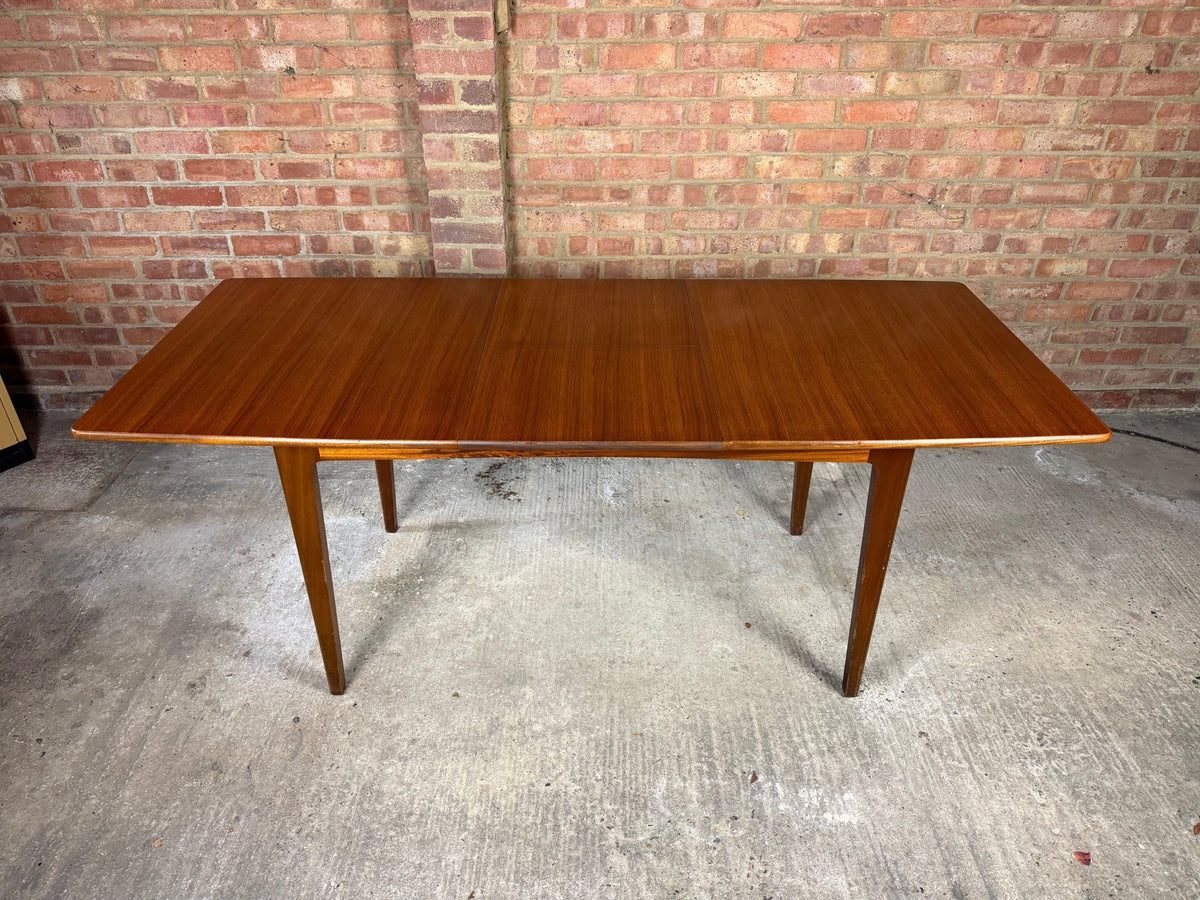 Vintage Danish Style Rounded Rectangle Dining Table - The Vintage Allure