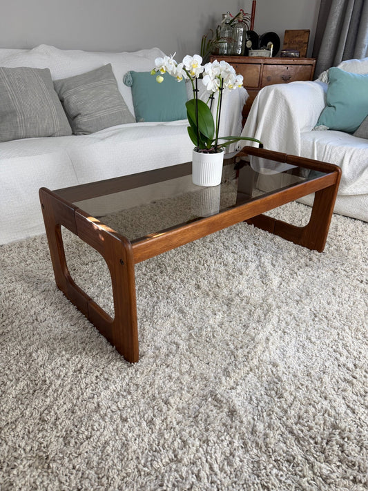 Vintage Decor Mid Century Danish Coffee Side Table - The Vintage Allure
