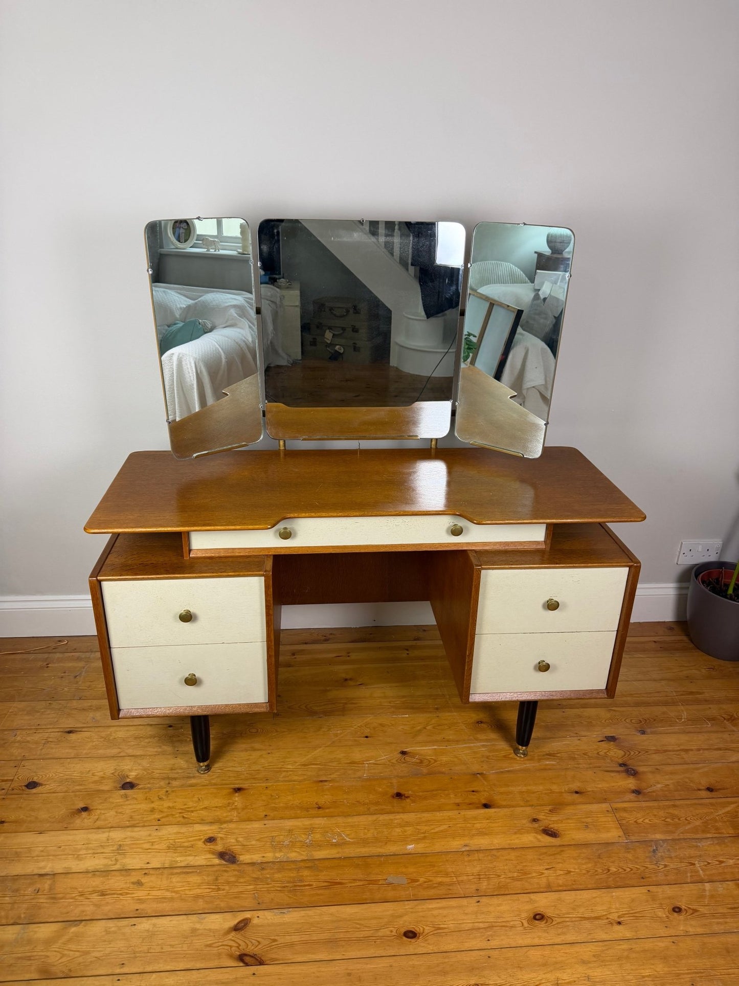 Vintage G Plan Librenza Dressing Table | Mid - Century Modern, E. Gomme Ltd - The Vintage Allure
