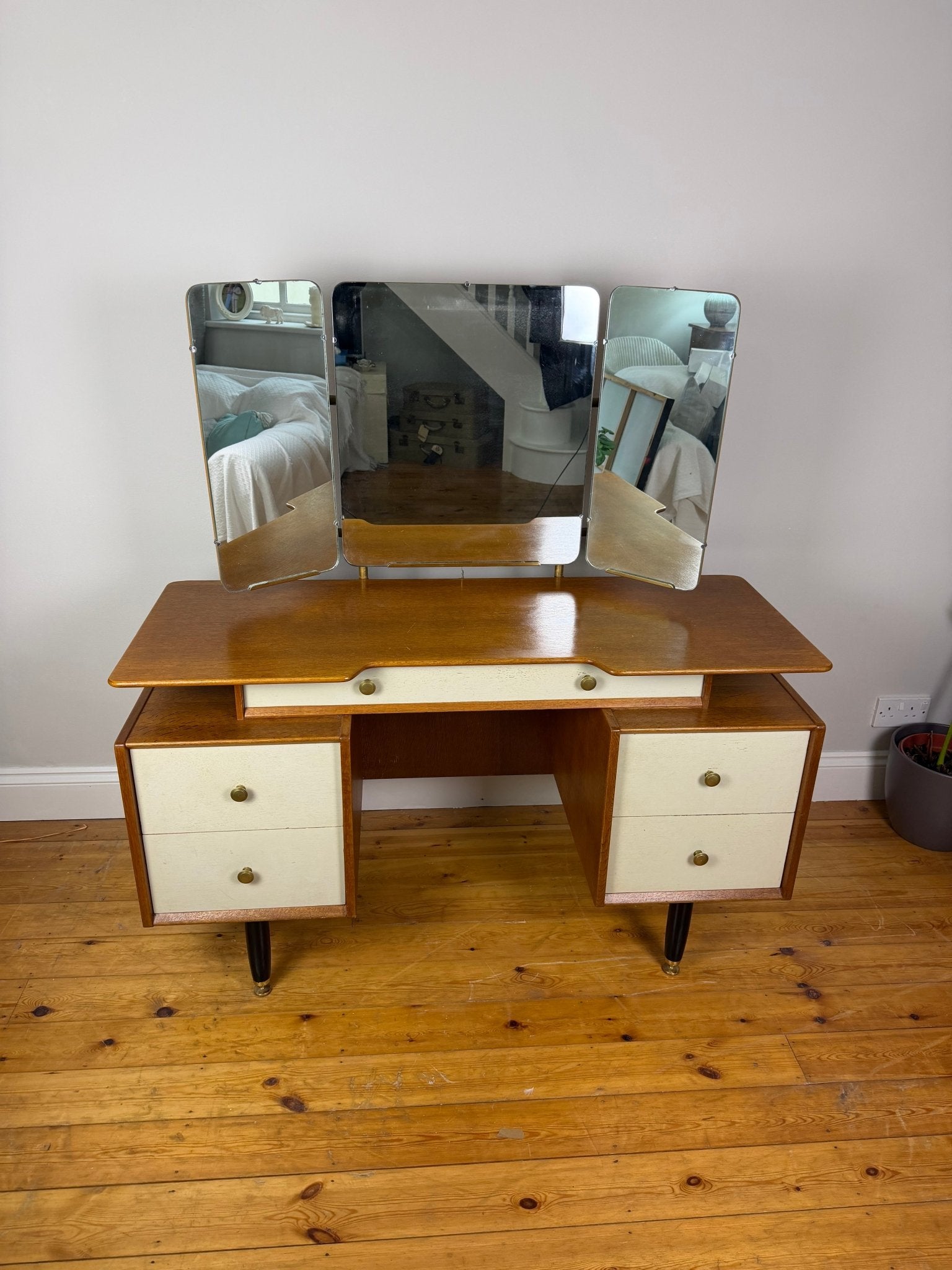 Vintage G Plan Librenza Dressing Table | Mid - Century Modern, E. Gomme Ltd - The Vintage Allure