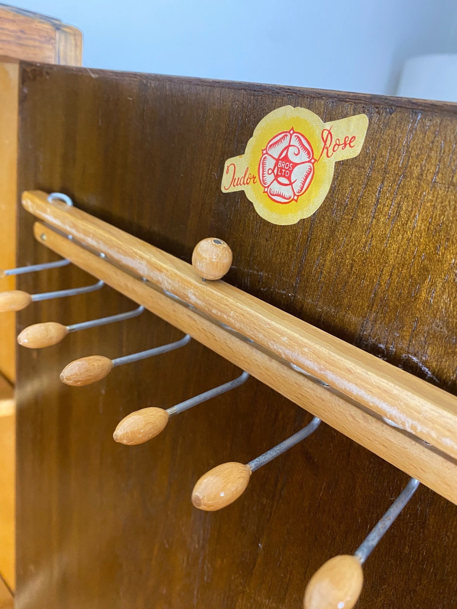 Vintage Gentleman Single Wardrobe Armoire - The Vintage Allure