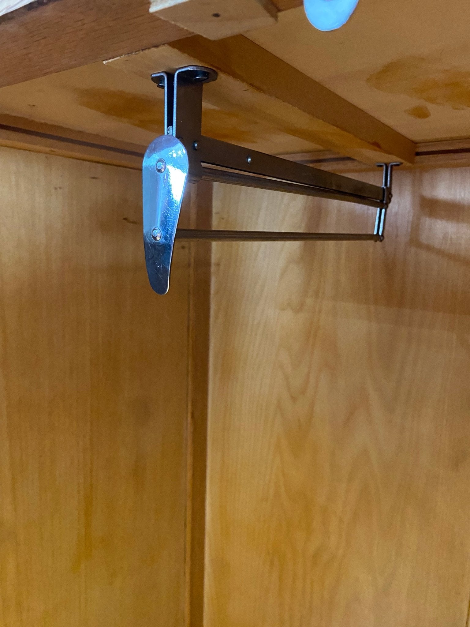 Vintage Gentleman Single Wardrobe Armoire - The Vintage Allure