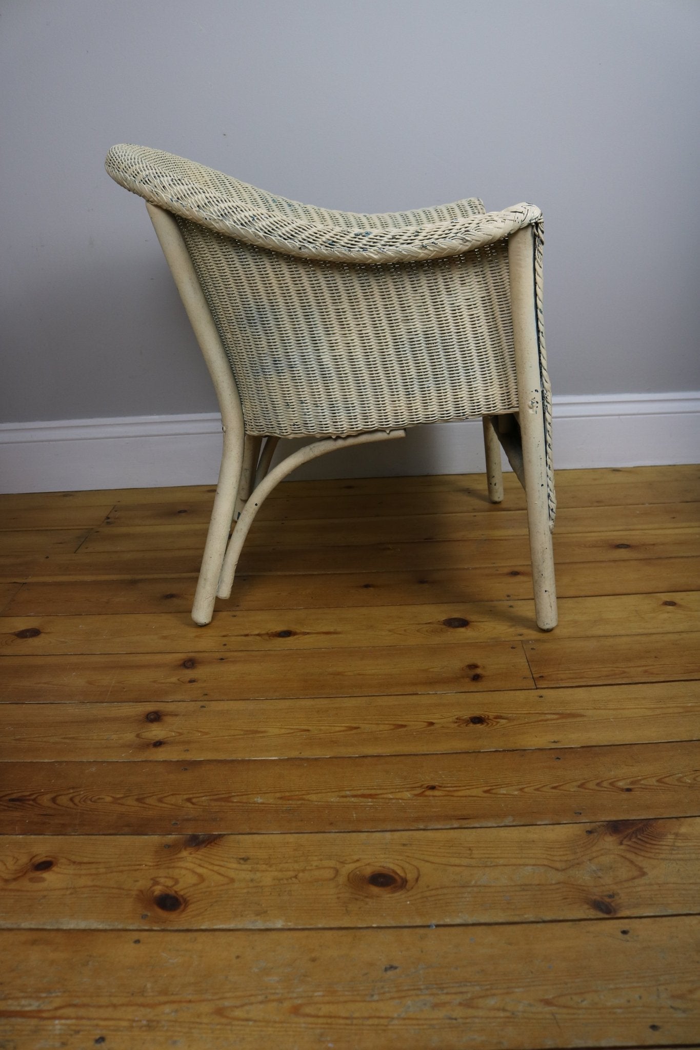 Vintage Lloyd Loom Style Chair - The Vintage Allure