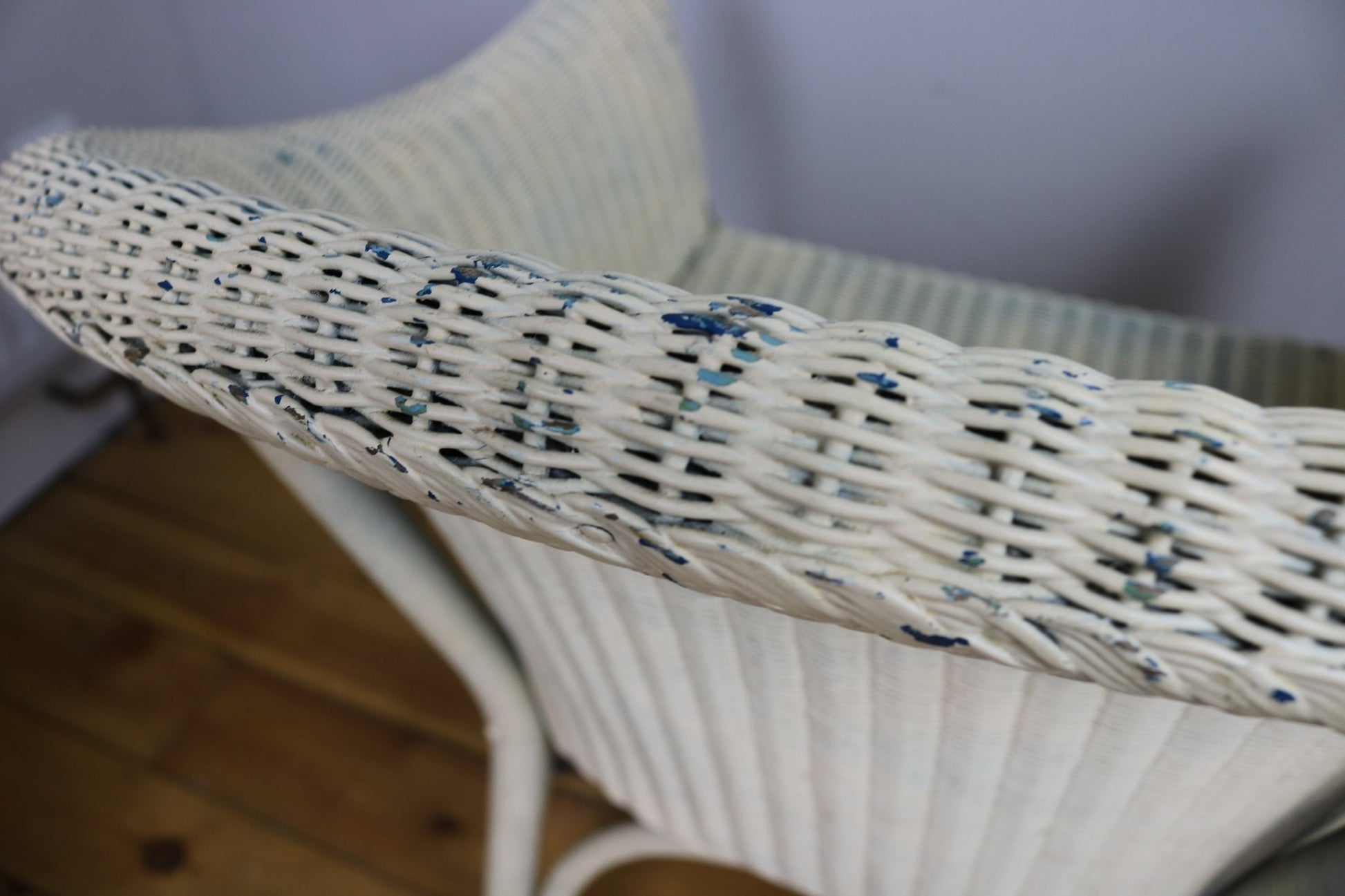 Vintage Lloyd Loom Style Chair - The Vintage Allure