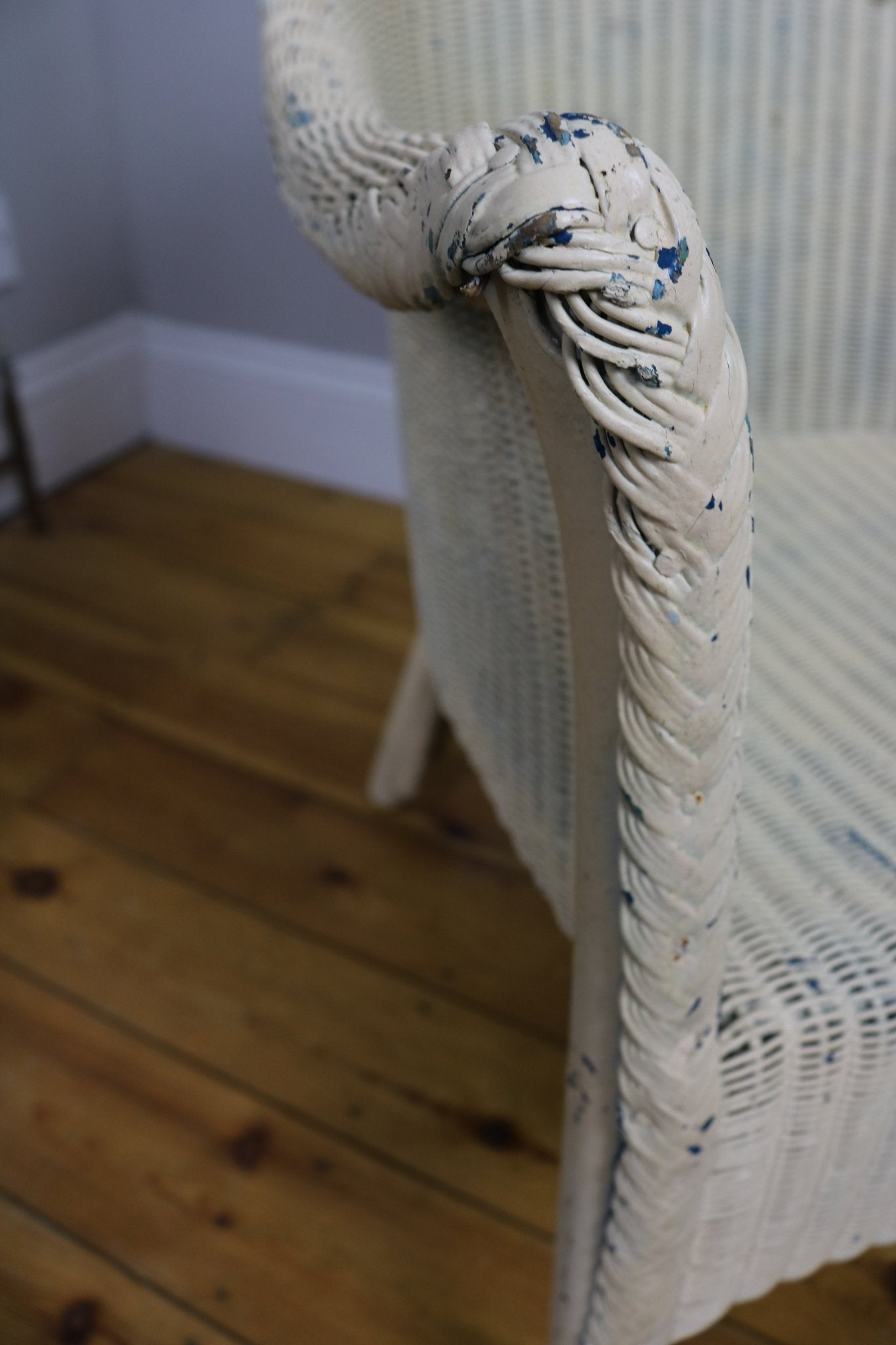 Vintage Lloyd Loom Style Chair - The Vintage Allure