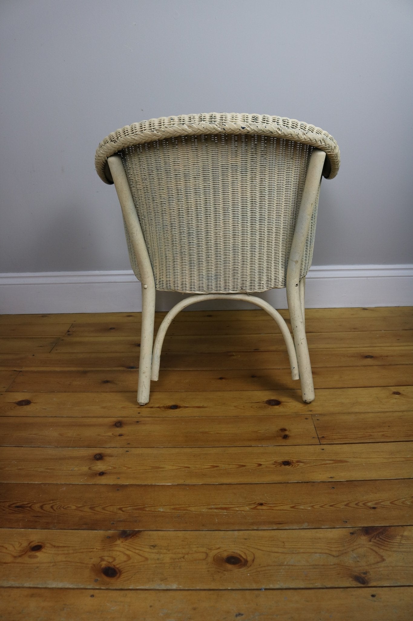Vintage Lloyd Loom Style Chair - The Vintage Allure
