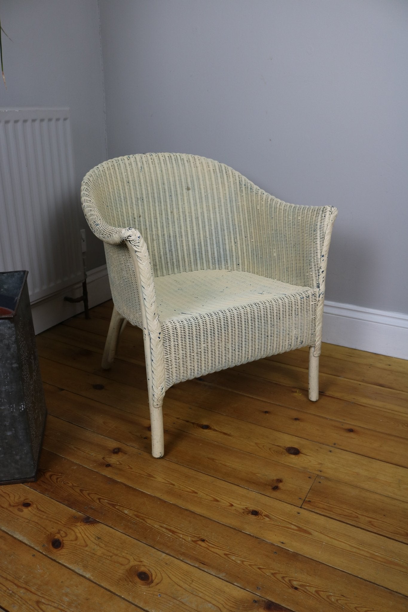 Vintage Lloyd Loom Style Chair - The Vintage Allure