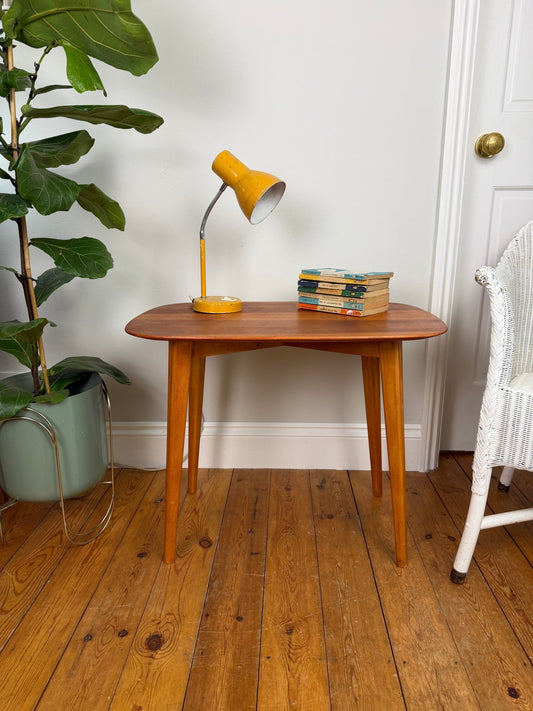 Vintage Mid Century Side Table Retro Wooden Occasional Table Mid Century Modern Furniture - The Vintage Allure
